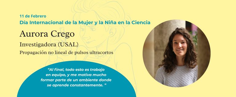 Women with their own light: interview with Aurora Crego García