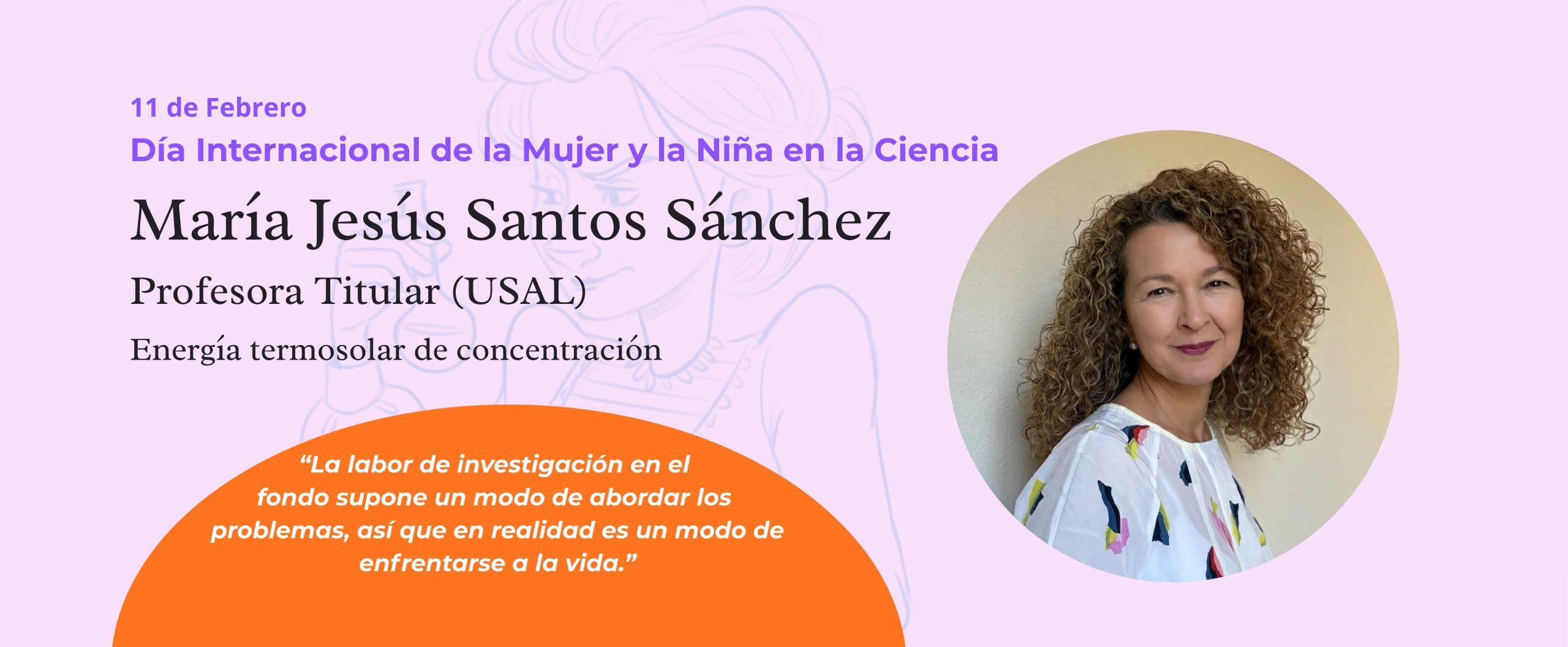 Mujeres con luz propia: entrevista a María Jesús Santos Sánchez