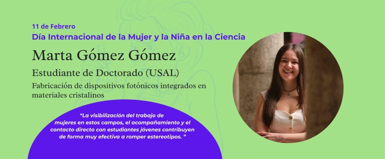 Women with their own light: interview with Marta Gómez Gómez